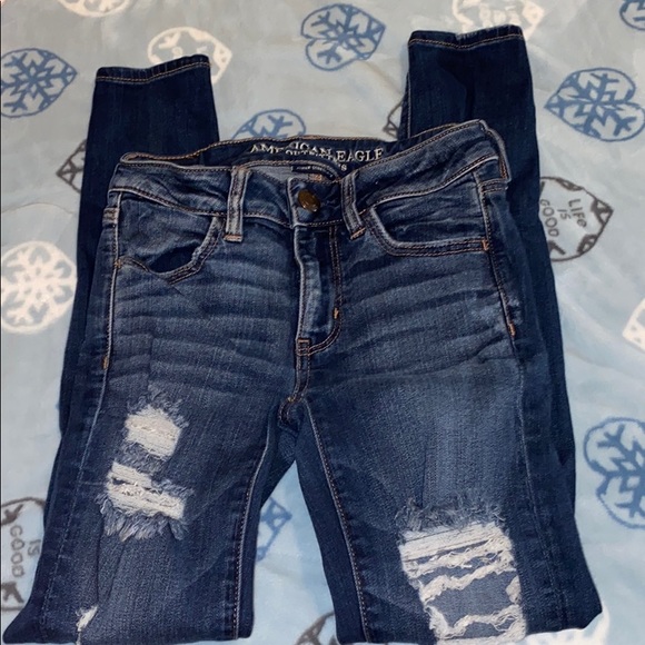 ✰nwot ripped American Eagle jeans ✰ - Picture 2 of 6